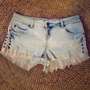 Billabong womens jean shorts